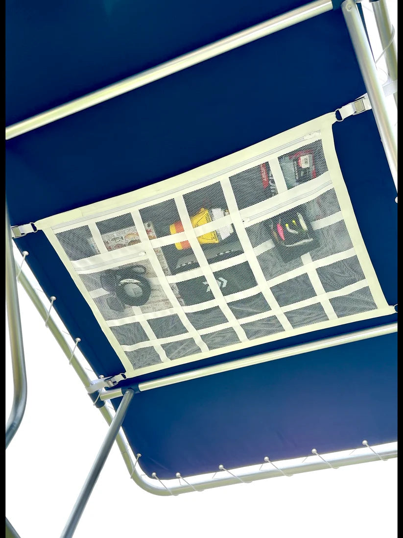 🚗Multi-Pocket Car Storage Net with Alloy Buckles🔧