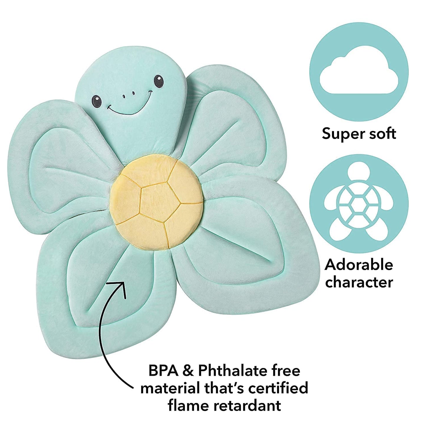🛁Baby Sink Bath Turtle Pad | Soft Foam Support · Washer Safe · Fits Most Sinks 🐢