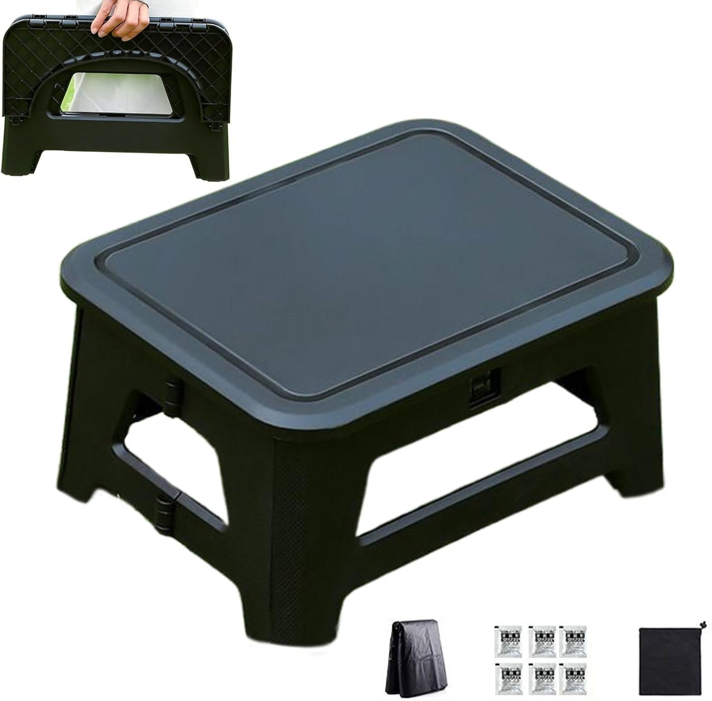 🚽 Folding Camping Toilet | Compact · Odor-Free · Easy to Clean 🏕️