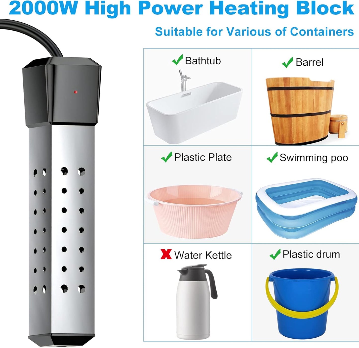 Immersion Water Heater