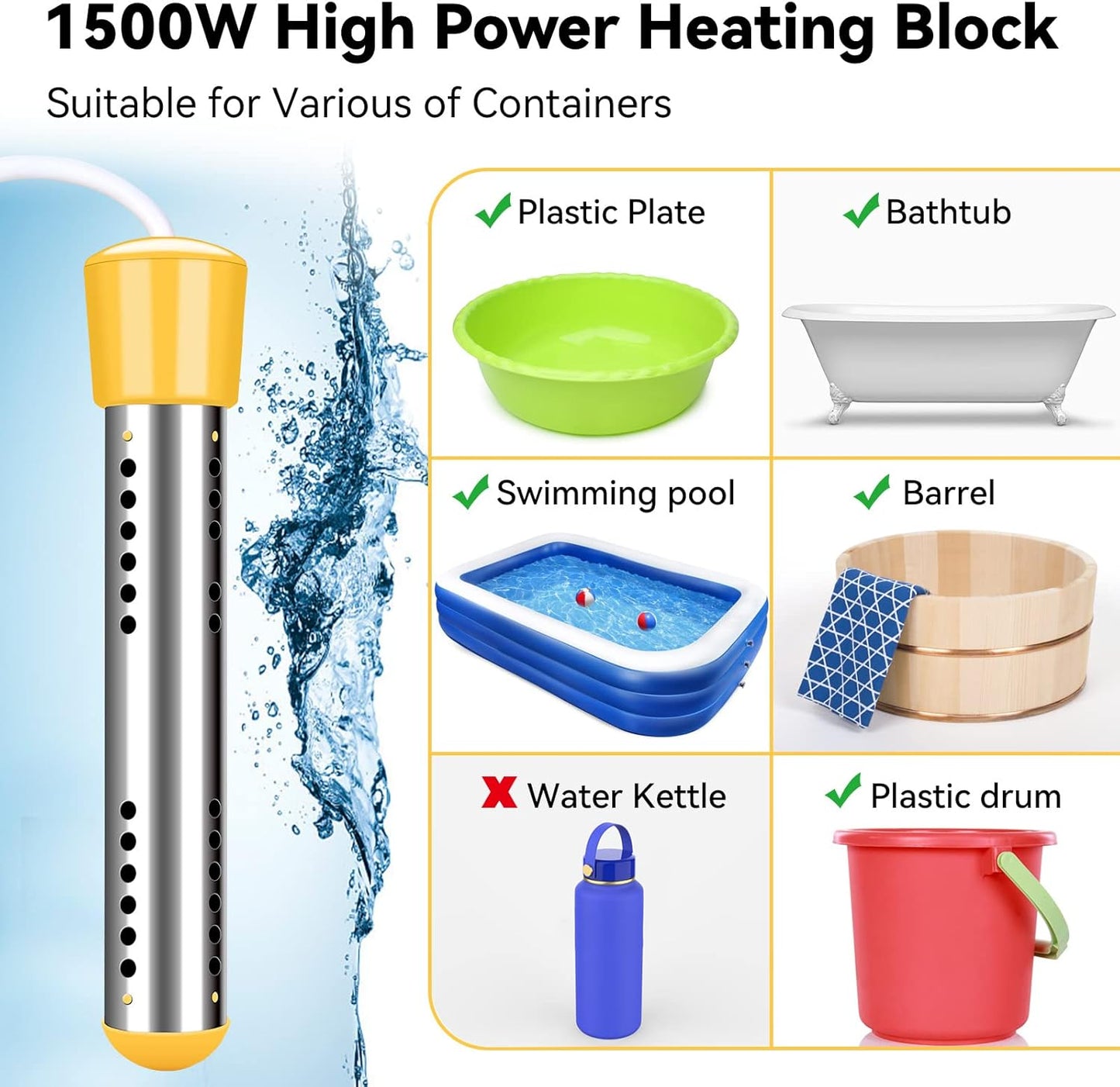 Immersion Water Heater