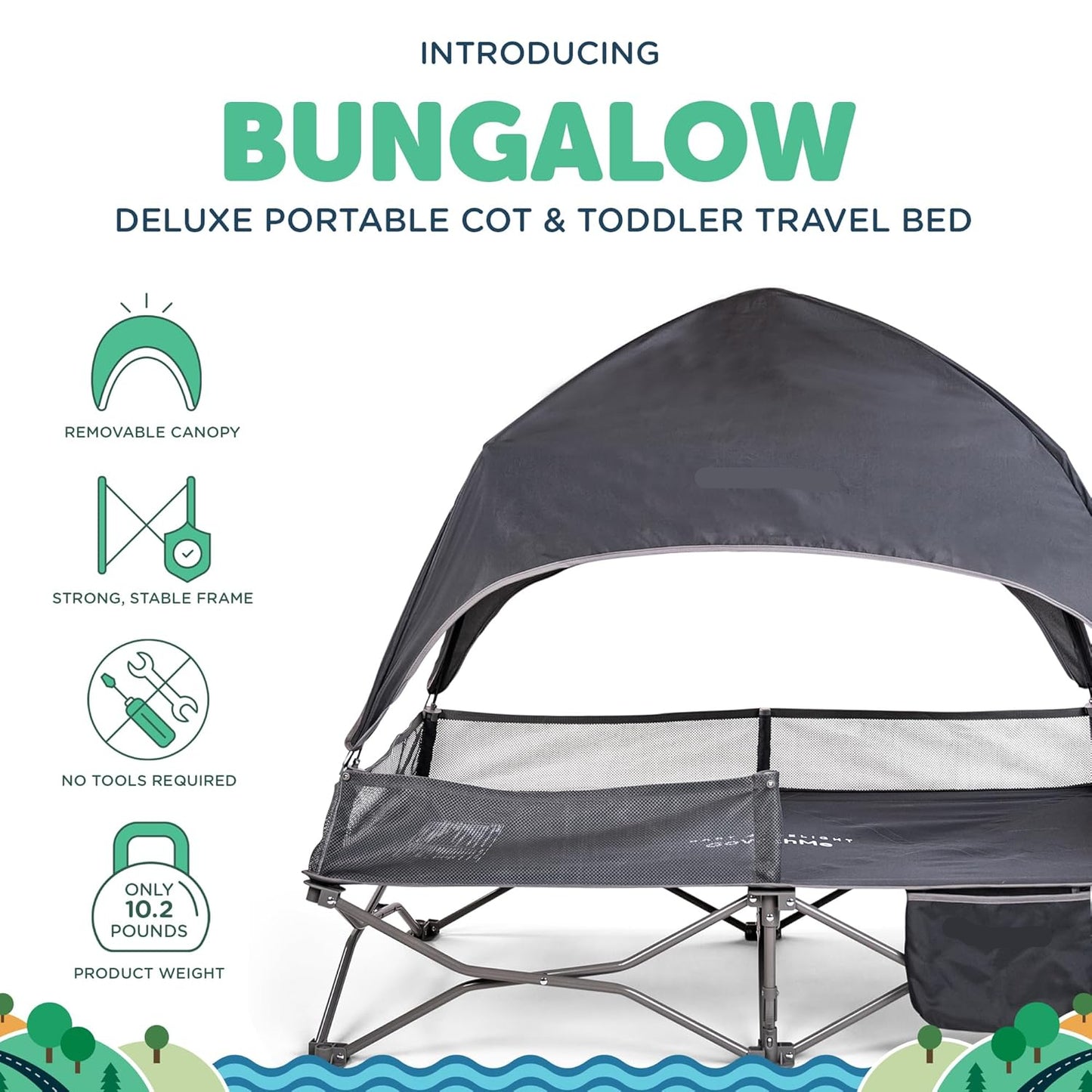 On-the-Go Baby Bed - Portable, Durable, Multi-Use
