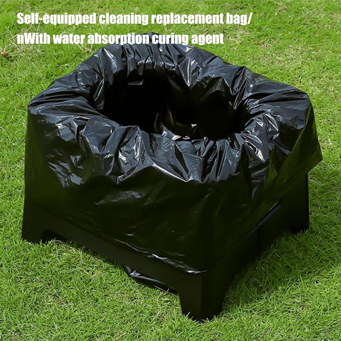 🚽 Folding Camping Toilet | Compact · Odor-Free · Easy to Clean 🏕️