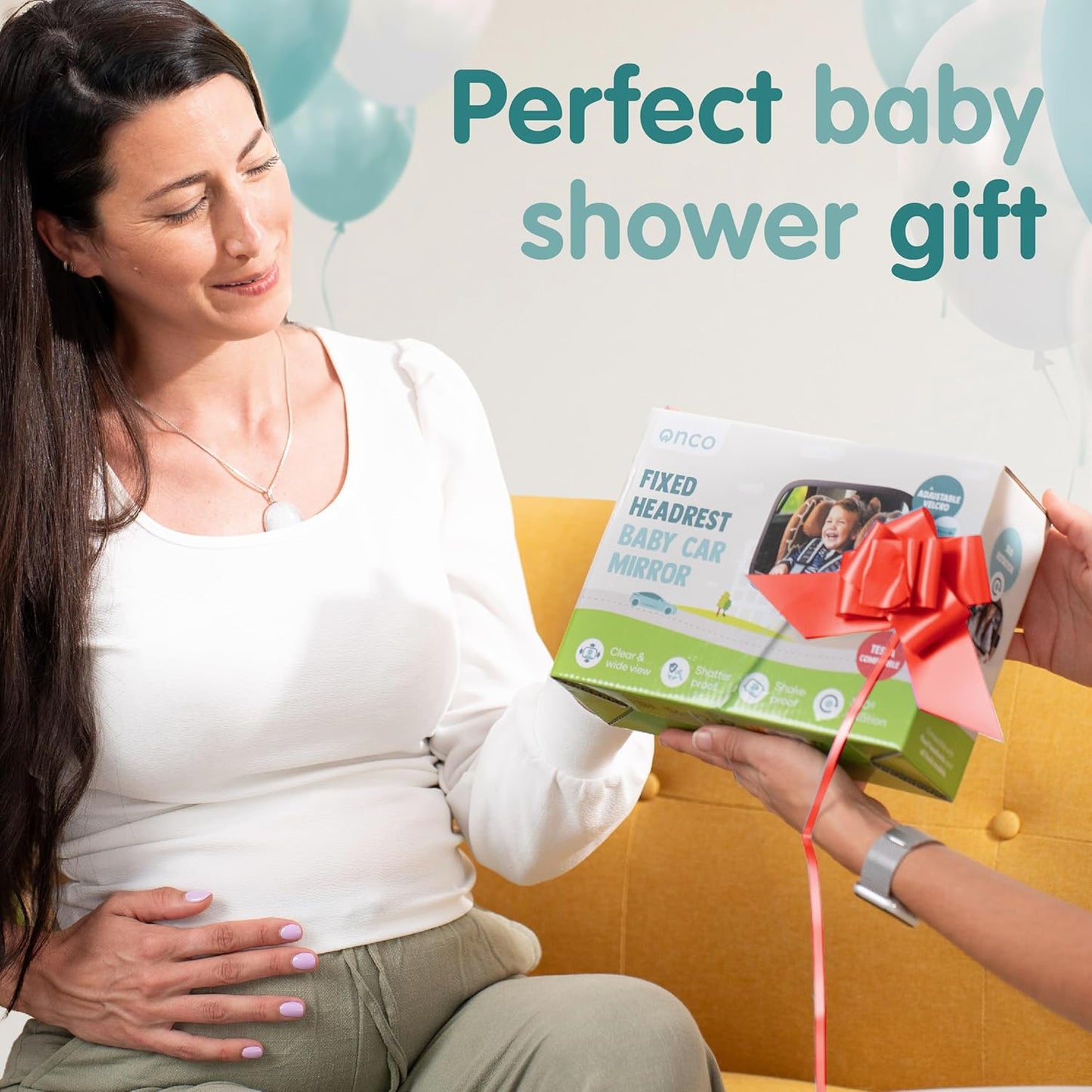 Rear-Facing Baby Car Mirror