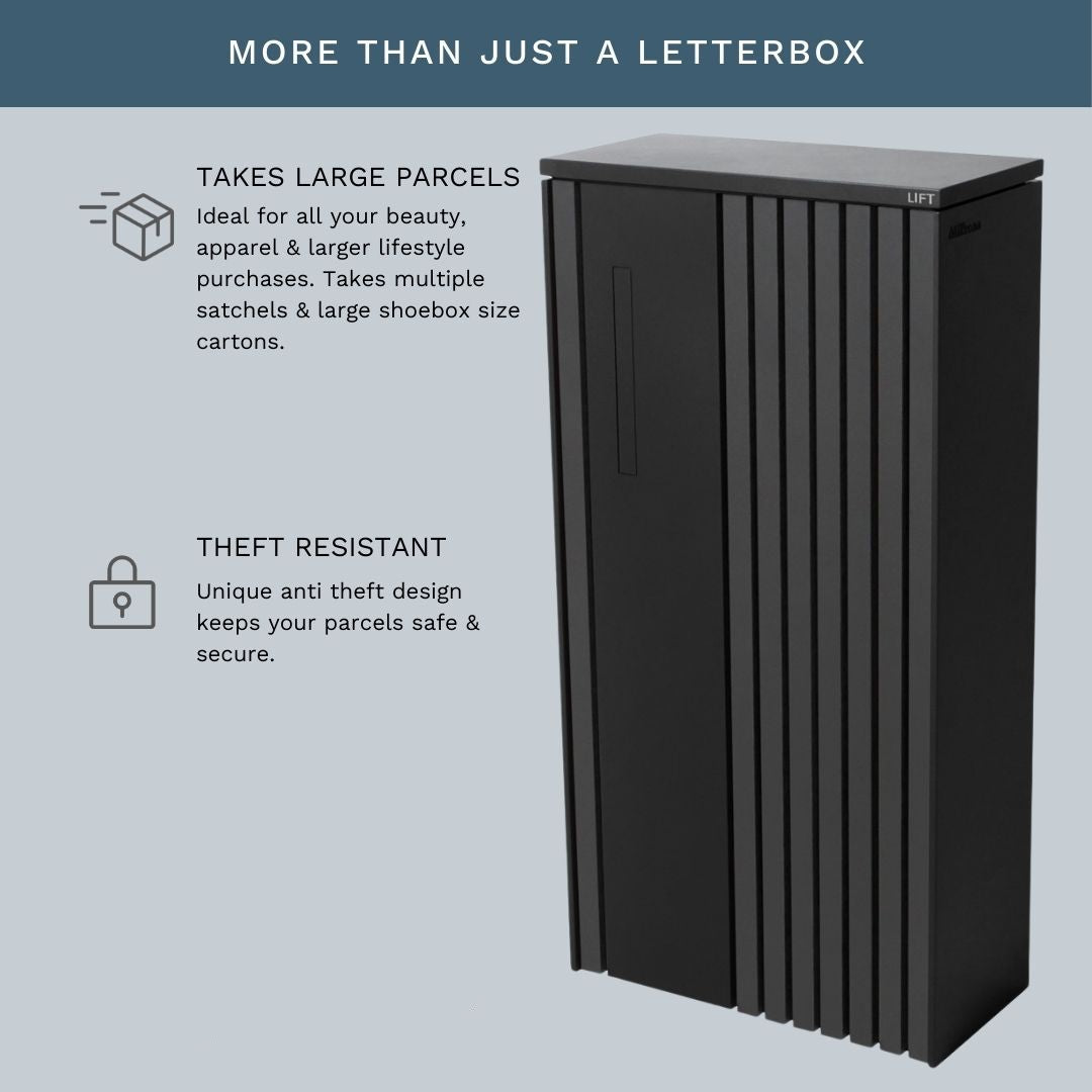 Large Parcel Storage Box - Weatherproof Lock