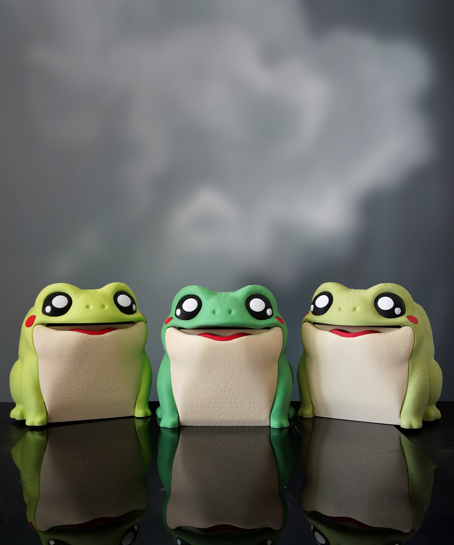 Playful Frog-Shaped Toilet Paper Holder