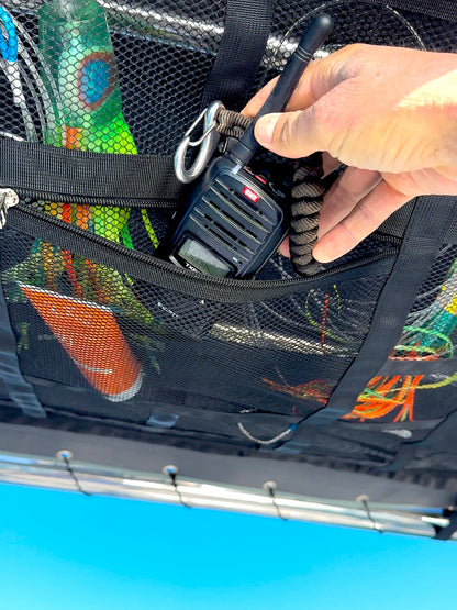 🚗Multi-Pocket Car Storage Net with Alloy Buckles🔧