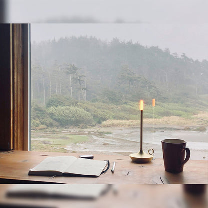 🕯️ Rechargeable LED Light | Candle-Like Glow · USB-C Charging · Timeless Design ✨