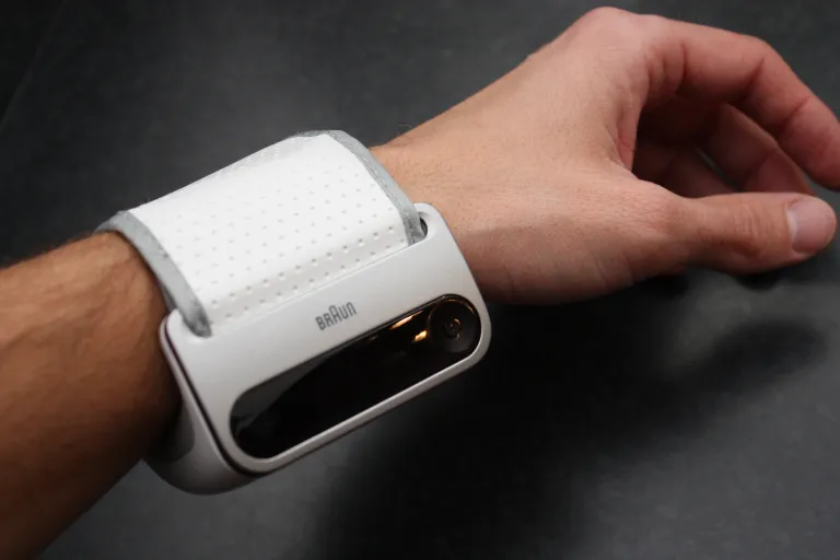 Smart Wrist Blood Pressure Monitor