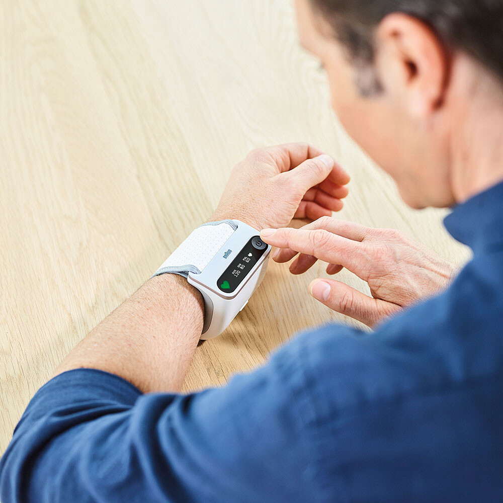 Smart Wrist Blood Pressure Monitor