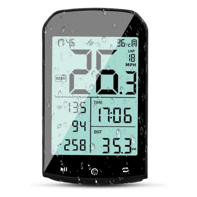 🚴 GPS Bike Computer | 2.9" Display · Multi-Metric Tracking · 35H Battery Life 🔋