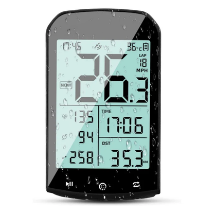 🚴 GPS Bike Computer | 2.9" Display · Multi-Metric Tracking · 35H Battery Life 🔋