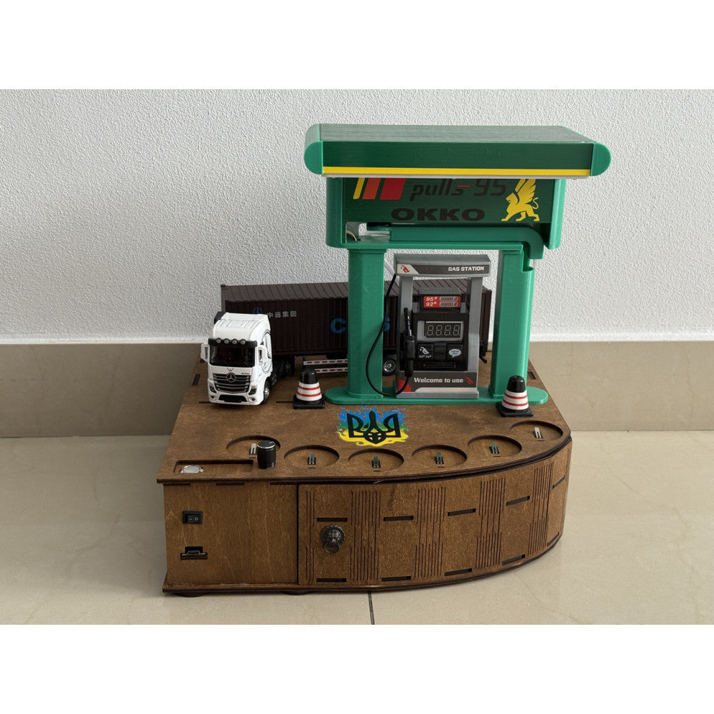 ⛽ Mini Gas Station Drink Dispenser|Unique Party Gift🎁