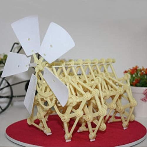 🌬️ Wind-Powered Mini Strandbeest Kit | No Battery · DIY Wooden Walker · Moves by Wind 💨