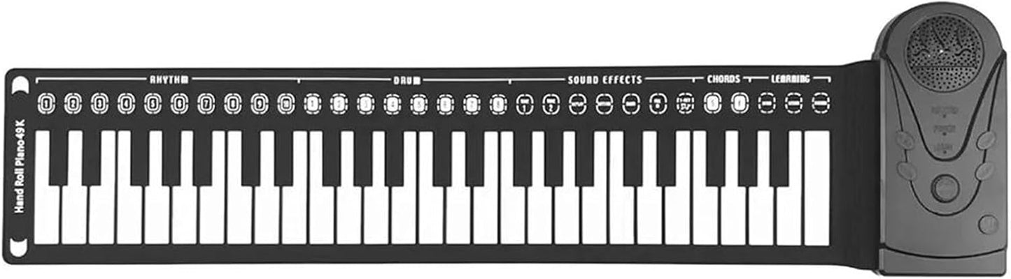 Standard 49-key piano portable hand-rolled electronic piano