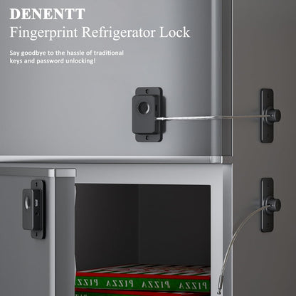🔒 Fingerprint Child Proof Cabinet Lock | One-Touch Unlock · No Drill Needed