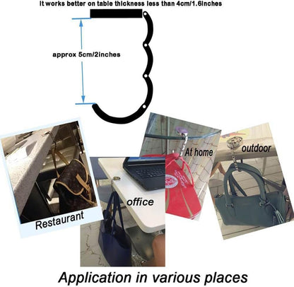 Metal Foldable Purse Hook Hanger