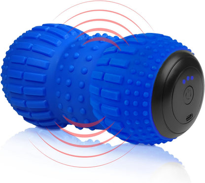 💪 Vibrating Peanut Massage Ball | 4 Intensity Modes · Full-Body Relief · Portable & Rechargeable 🔋