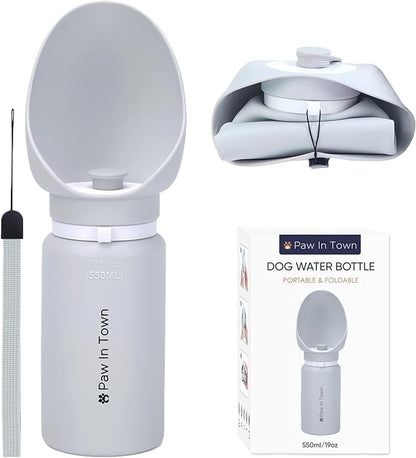 Foldable Pet Water Bottle for Dogs & Cats
