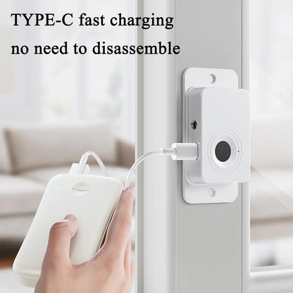 🔒 Fingerprint Child Proof Cabinet Lock | One-Touch Unlock · No Drill Needed