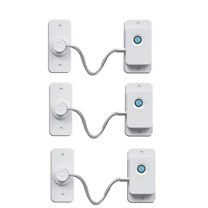 🔒 Fingerprint Child Proof Cabinet Lock | One-Touch Unlock · No Drill Needed