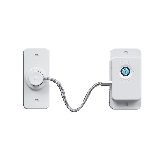 🔒 Fingerprint Child Proof Cabinet Lock | One-Touch Unlock · No Drill Needed