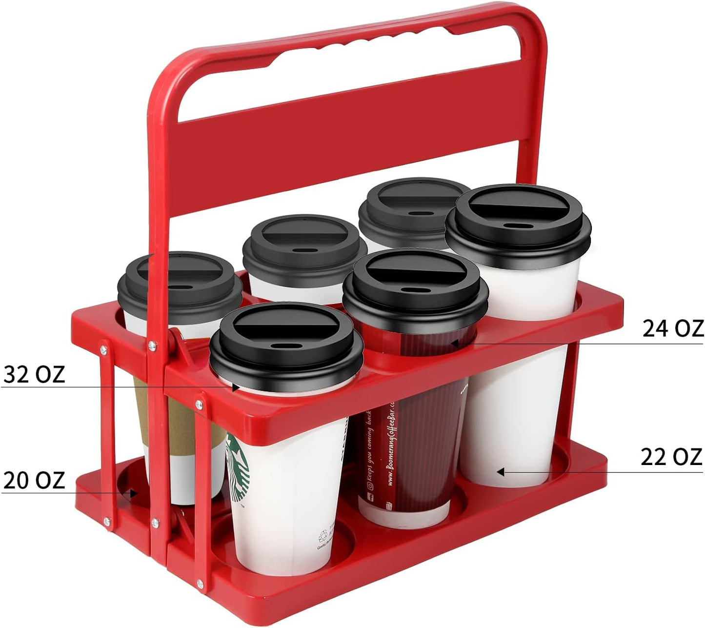Foldable Plastic Drink Carrier