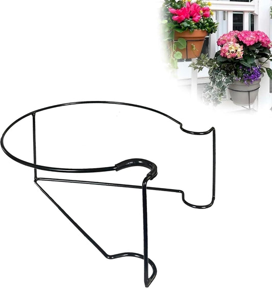 Railing Planter Bracket — Tool-Free Mounting, Sturdy Hold, Seasonal Style Upgrade🌿