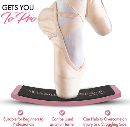 💃 Dance Turning Board | Non-Slip Spinner · Lightweight Travel Size · For Ballet & More 🩰