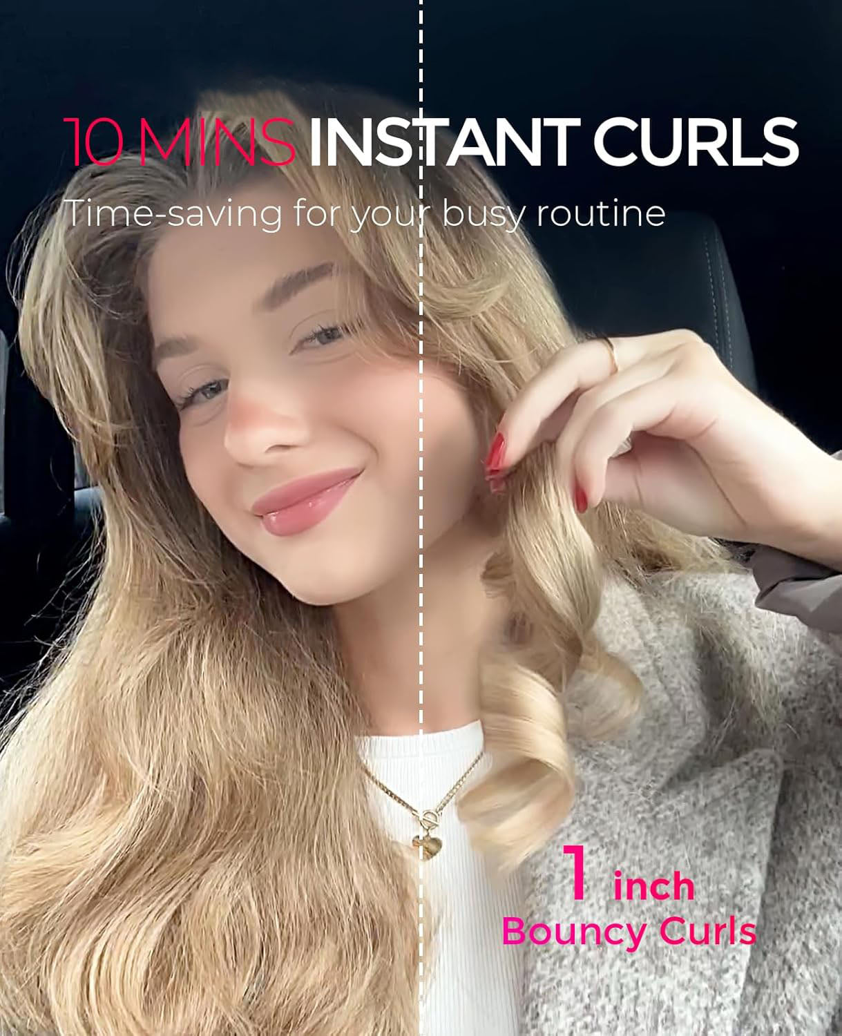 Cordless Automatic Curling Iron
