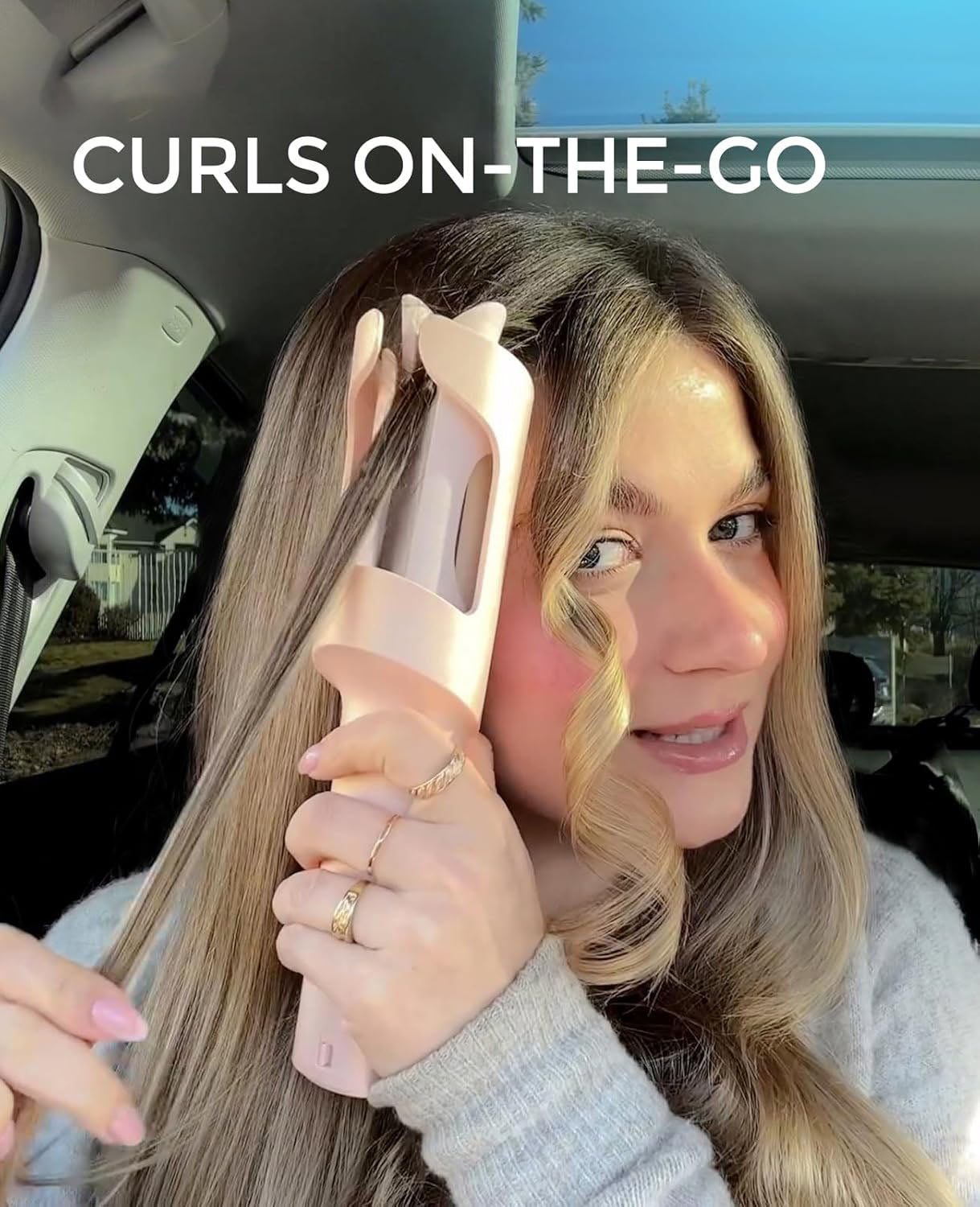 Cordless Automatic Curling Iron