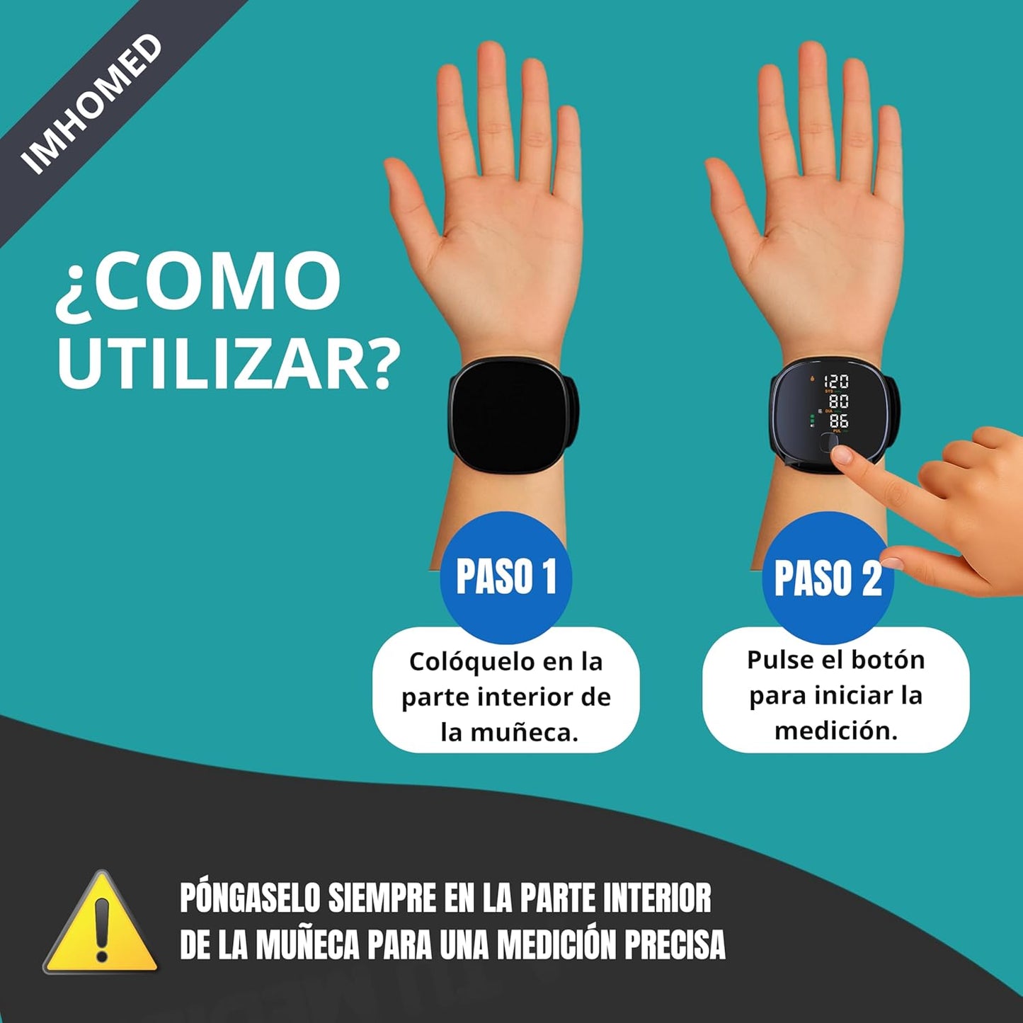 🩺 2025 Rechargeable Wrist Blood Pressure Monitor