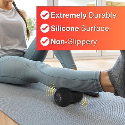 💪 Vibrating Peanut Massage Ball | 4 Intensity Modes · Full-Body Relief · Portable & Rechargeable 🔋