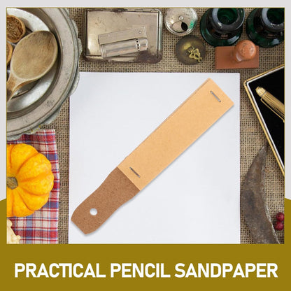 ✏️ Pencil Tip Sandpaper Board | Compact · Handy · Perfect for Artists On-the-Go 🎨