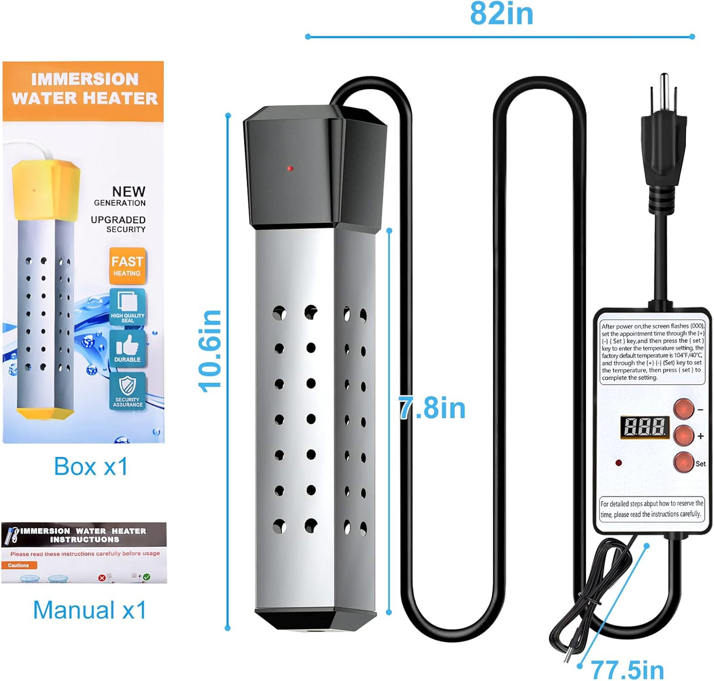 Immersion Water Heater