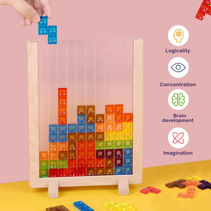 Wooden 3D Puzzle Blocks