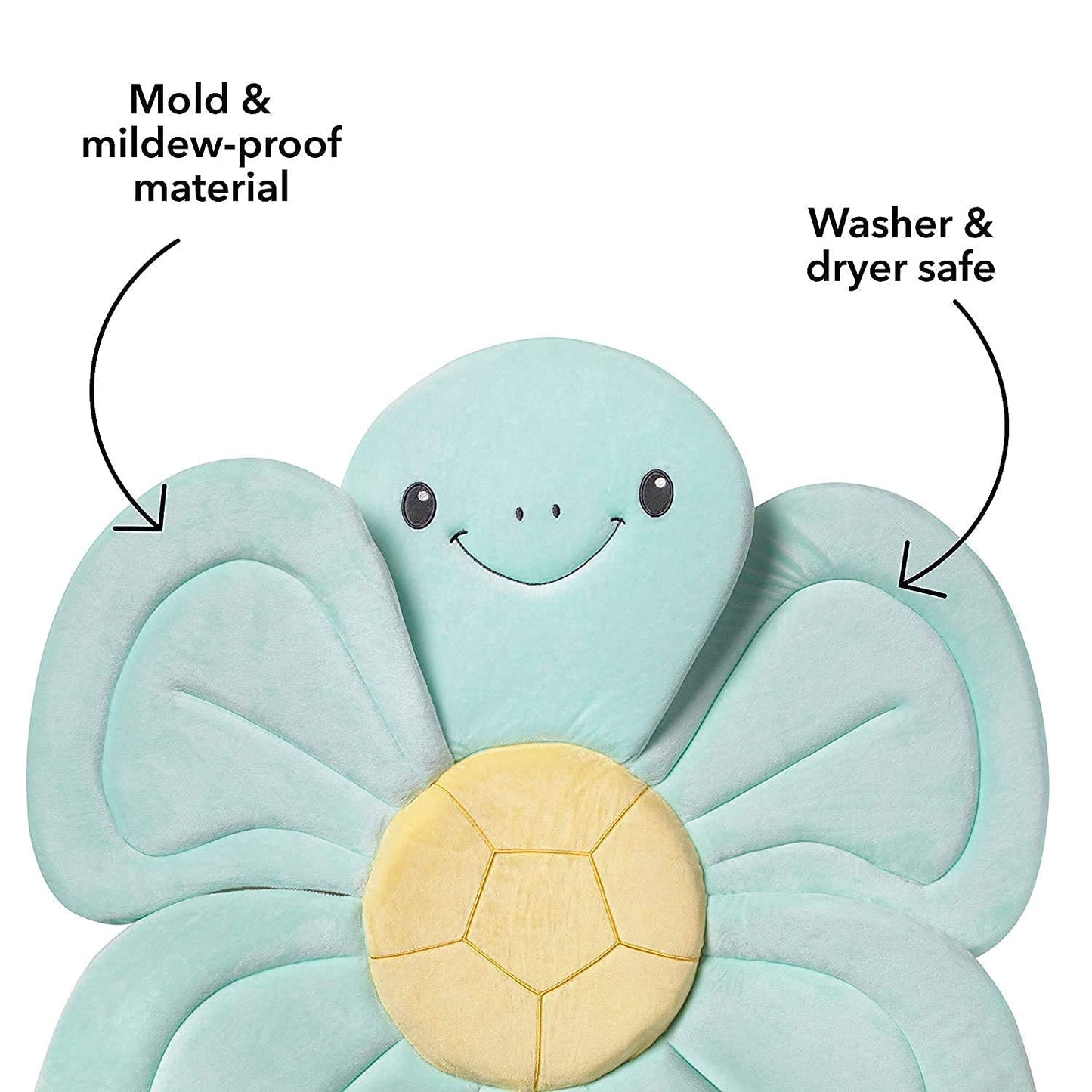 🛁Baby Sink Bath Turtle Pad | Soft Foam Support · Washer Safe · Fits Most Sinks 🐢