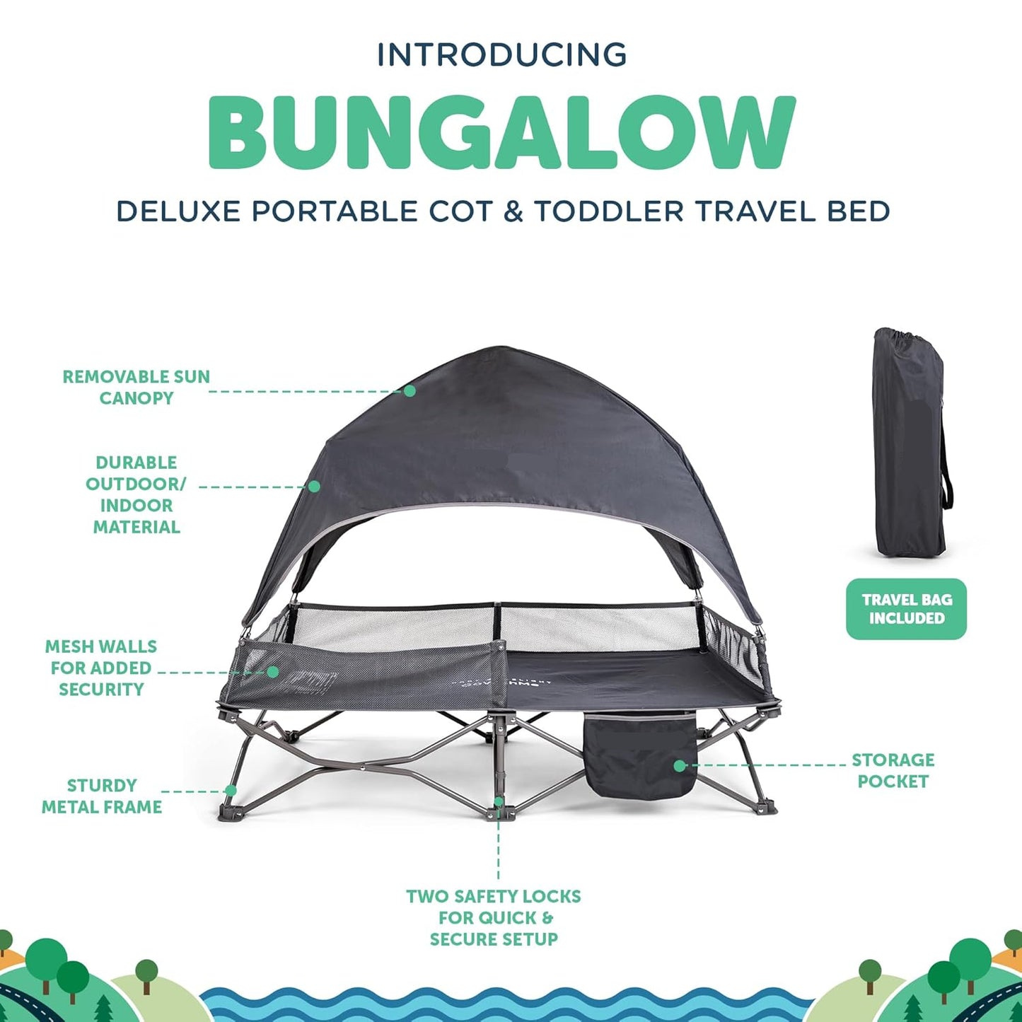 On-the-Go Baby Bed - Portable, Durable, Multi-Use