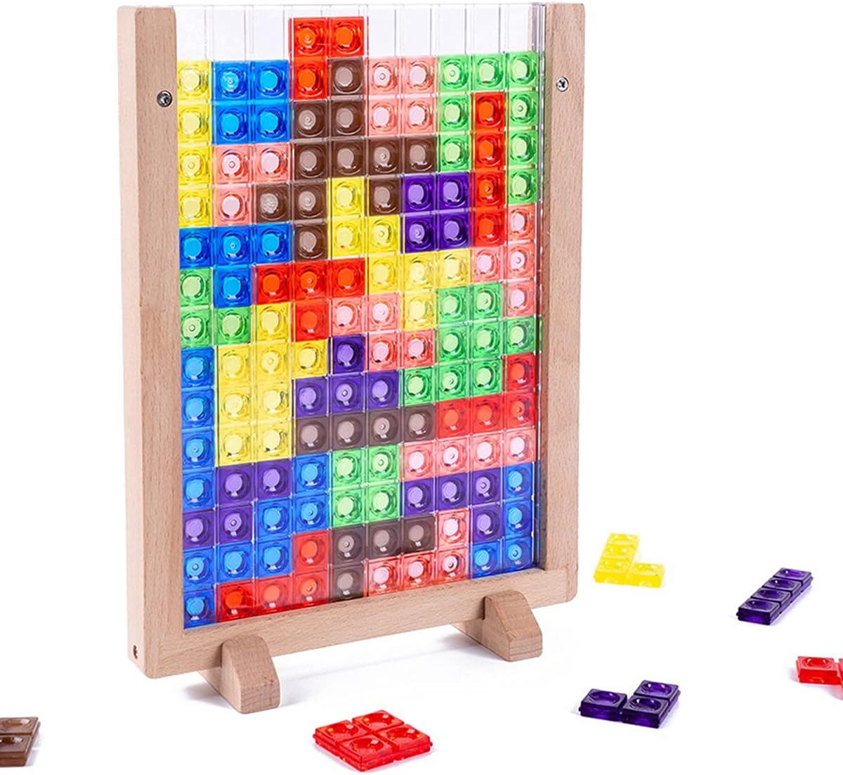 Wooden 3D Puzzle Blocks