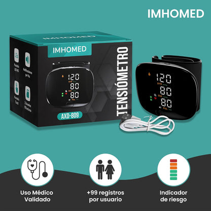 🩺 2025 Rechargeable Wrist Blood Pressure Monitor