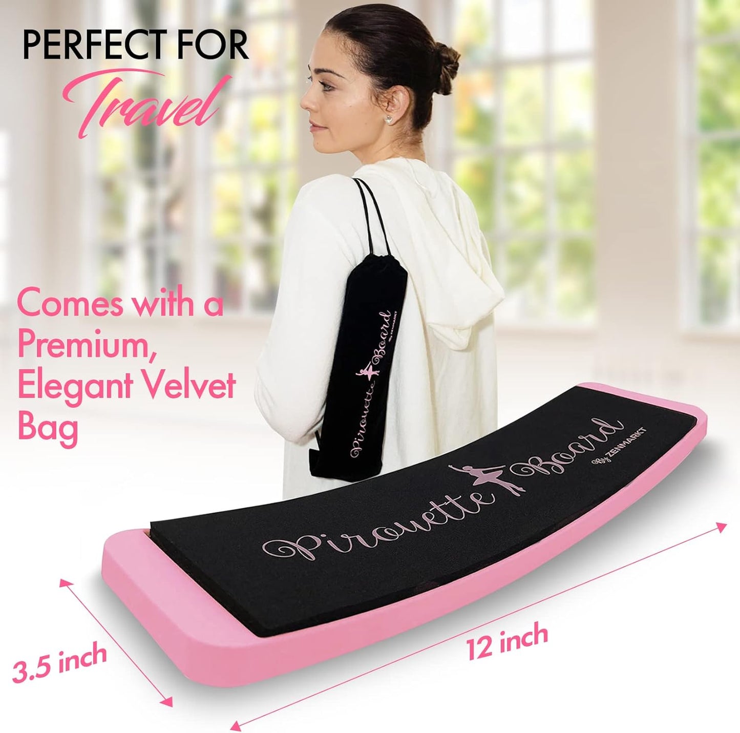 💃 Dance Turning Board | Non-Slip Spinner · Lightweight Travel Size · For Ballet & More 🩰