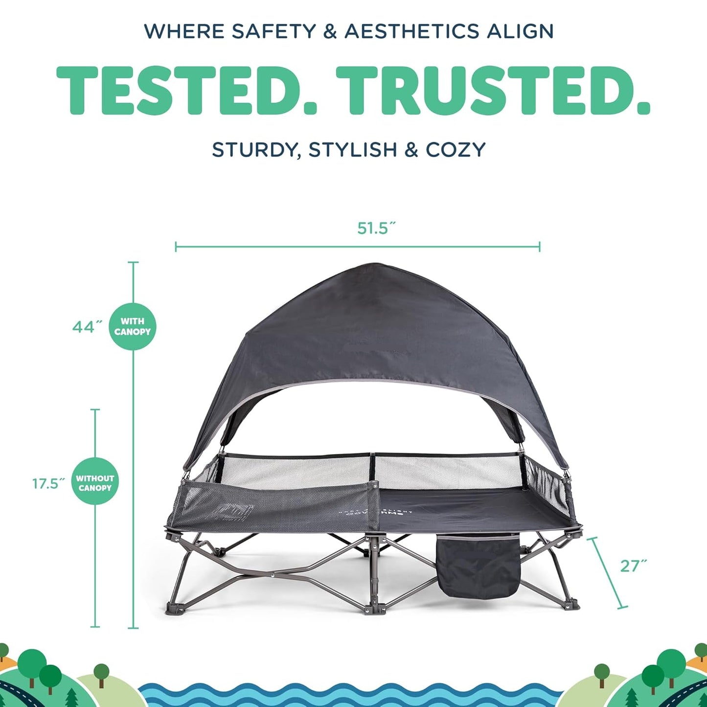 On-the-Go Baby Bed - Portable, Durable, Multi-Use