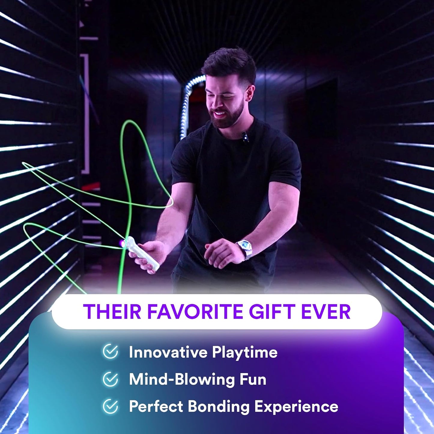 Loop Lasso Glowing String Launcher