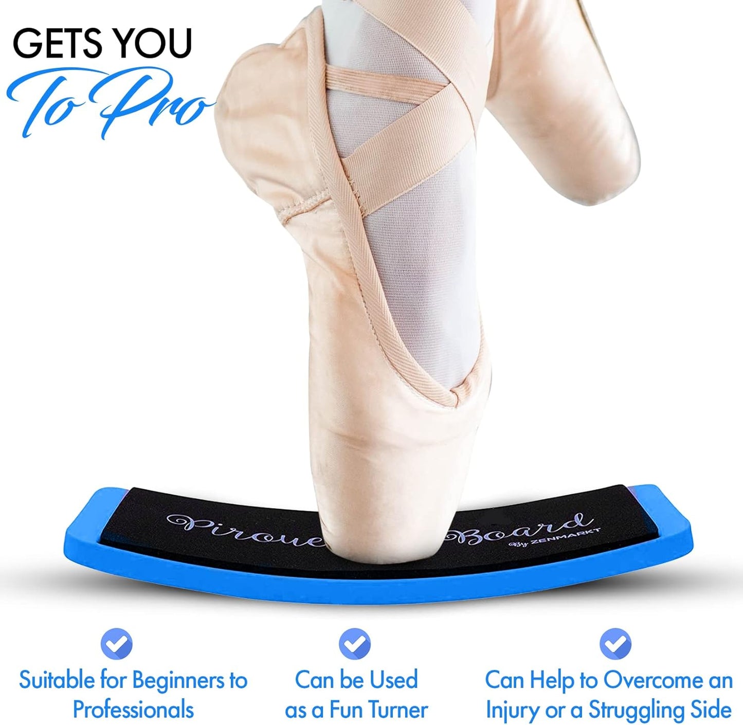 💃 Dance Turning Board | Non-Slip Spinner · Lightweight Travel Size · For Ballet & More 🩰