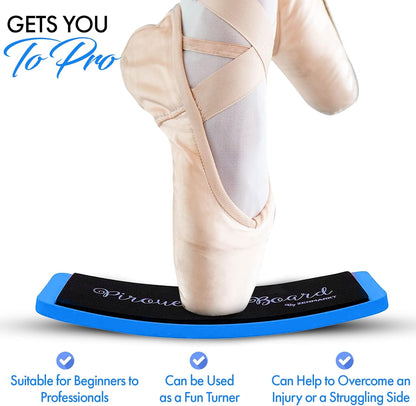 💃 Dance Turning Board | Non-Slip Spinner · Lightweight Travel Size · For Ballet & More 🩰
