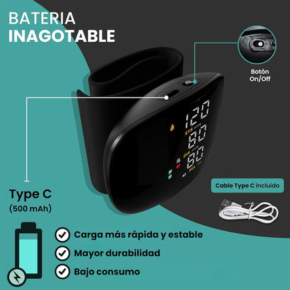 🩺 2025 Rechargeable Wrist Blood Pressure Monitor