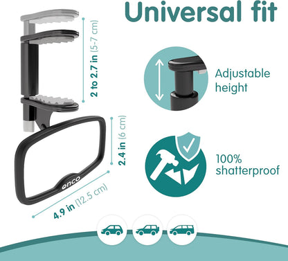 Rear-Facing Baby Car Mirror