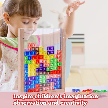 Wooden 3D Puzzle Blocks