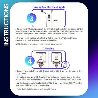 Loop Lasso Glowing String Launcher