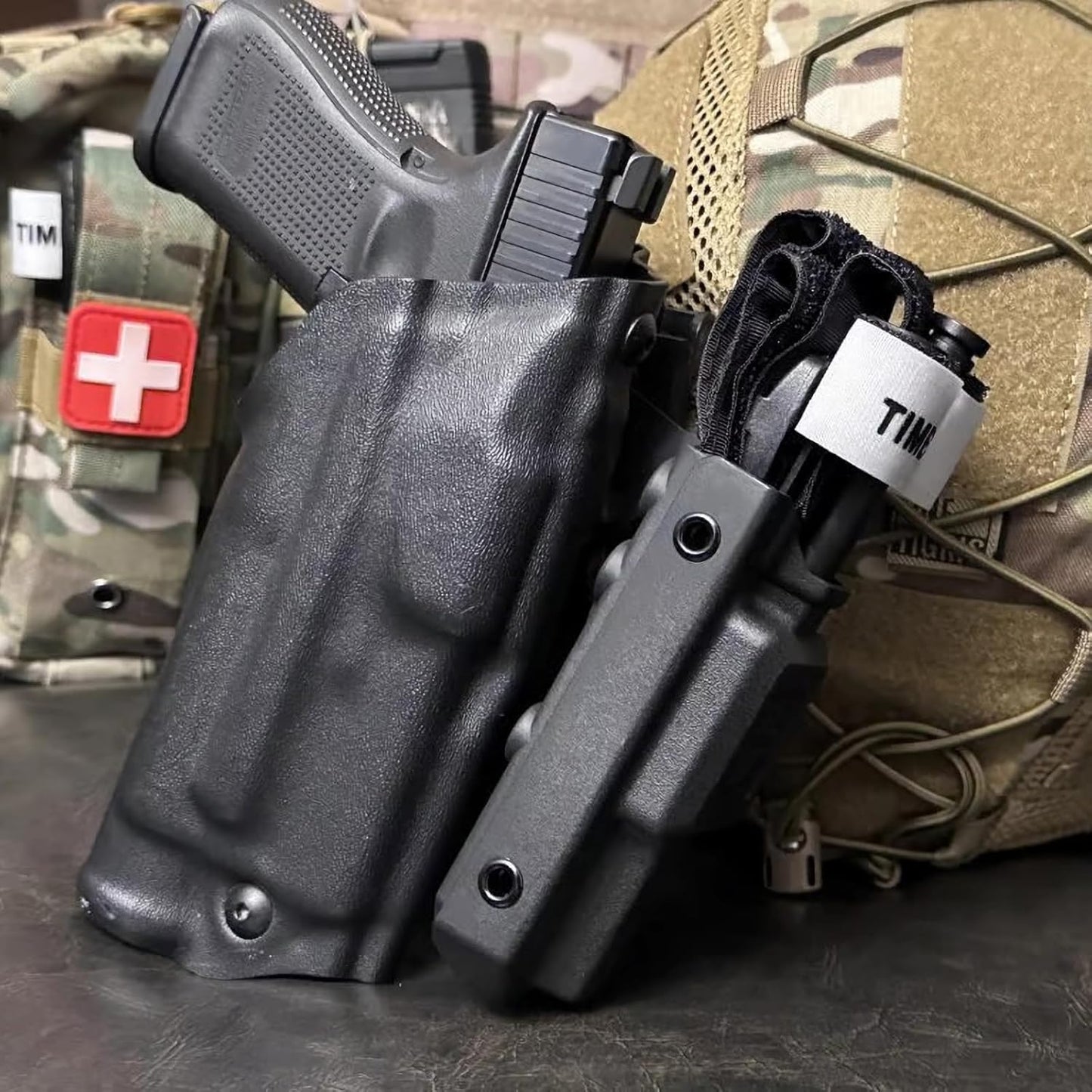 🛠️ Tactical Tourniquet Mount Kit | Right-Hand Use · Durable Build · Multi-Screw Setup 🔩